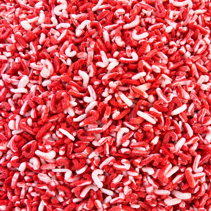 Mini Candy Cane Sprinkles - Peppermint Christmas Confetti Sprinkles