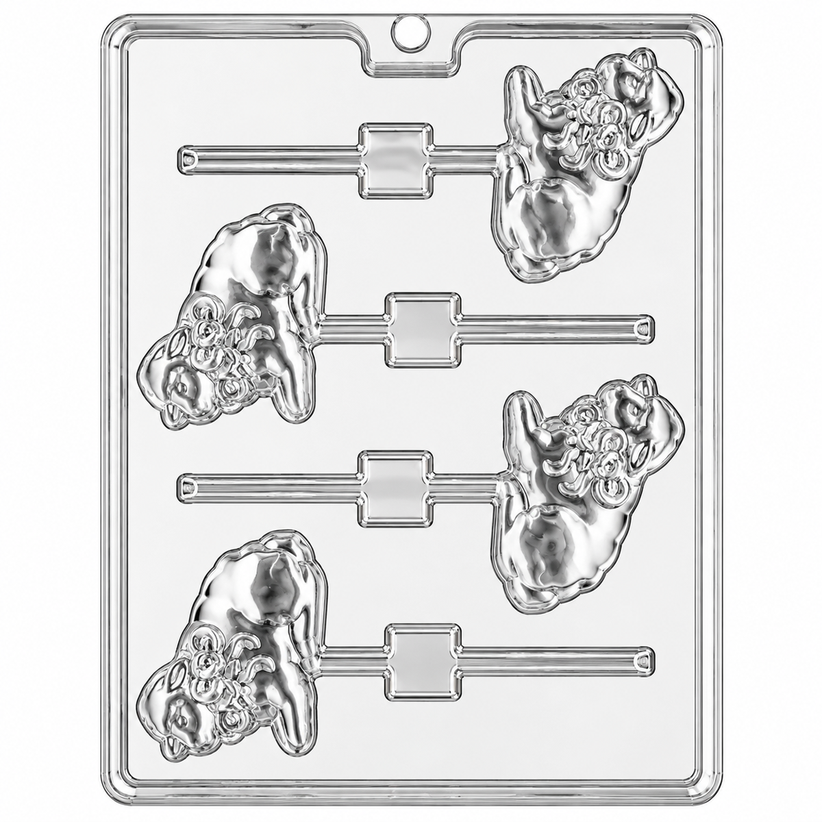 Easter Lamb Chocolate Lollipop Mold