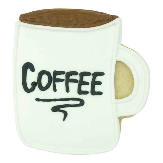 Coffee Mug Metal Cookie Cutter – 3.5 Inch