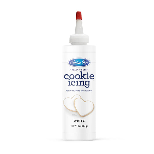 Satin Ice Cookie Icing White 8oz