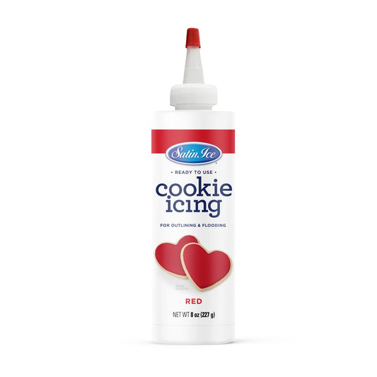 Satin Ice Cookie Icing Red 8oz