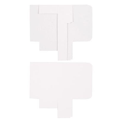 Candy Box 1/4 LB White - 5 Count