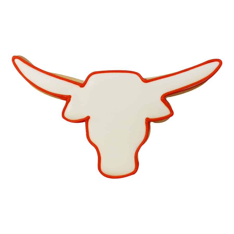 Longhorn Cookie Cutter 4in