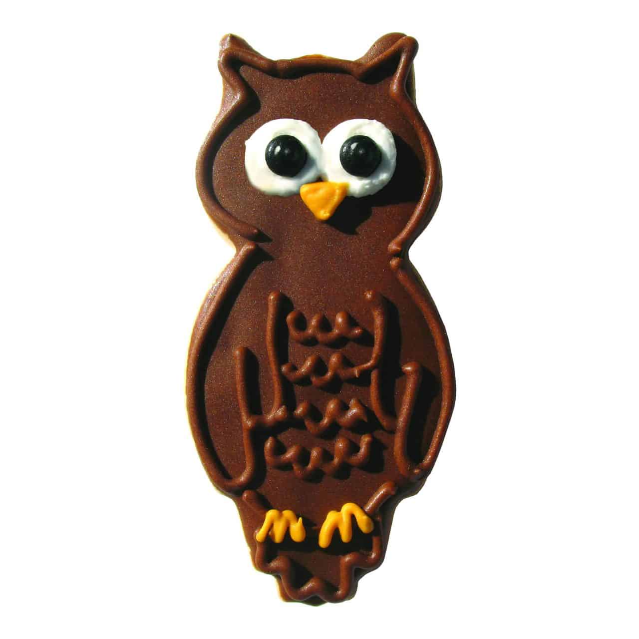 Owl Cookie Cutter 3.25in