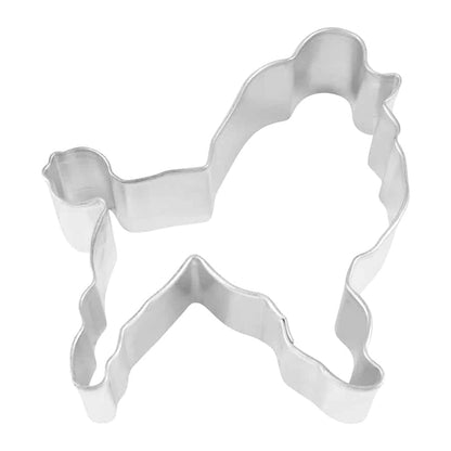 Poodle Cookie Cutter 3in