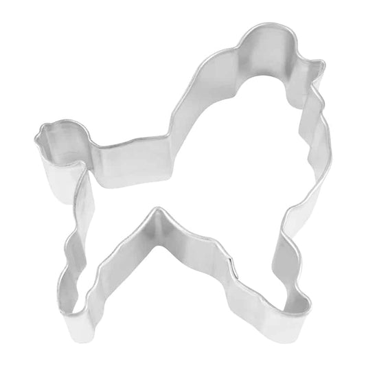 Poodle Cookie Cutter 3in