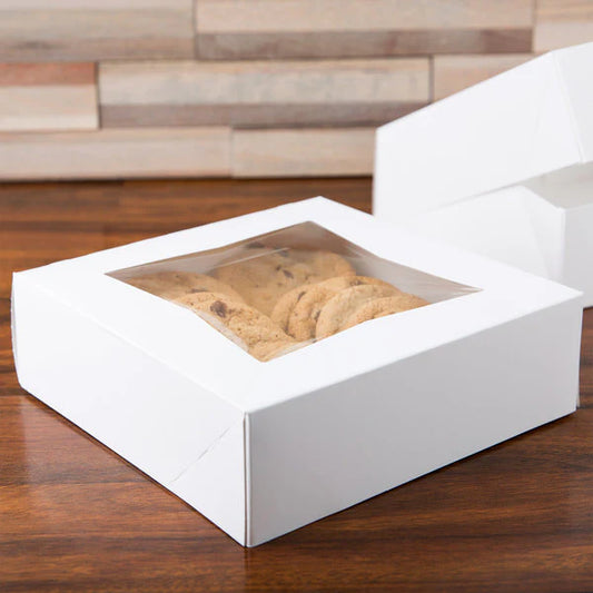 Pie Box with Window 8in