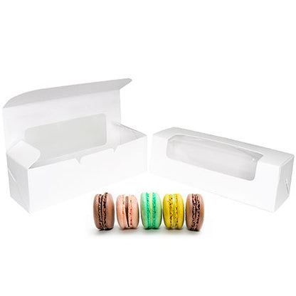 Macaron Cookie Boxes - 1 piece Die Cut, Small 5 count