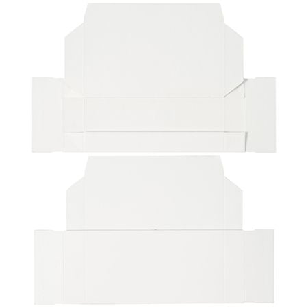 Candy Box 1/2 lb White - 5 Count