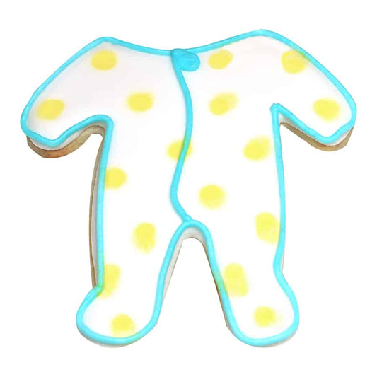 Baby Pajamas Cookie Cutter 4in