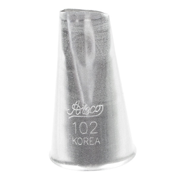 Fine Rose Petals & Ruffles Piping Tip #102 - Ateco Stainless Steel Petal Decorating Tube