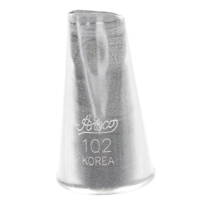 Fine Rose Petals & Ruffles Piping Tip #102 - Ateco Stainless Steel Petal Decorating Tube