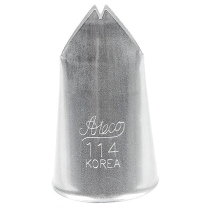 Ateco #114 Large Leaf Piping Tip Stainless Steel Cake Decorating Tip