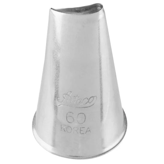 Medium Curved Rose Petals & Flowers Piping Tip – Ateco #60