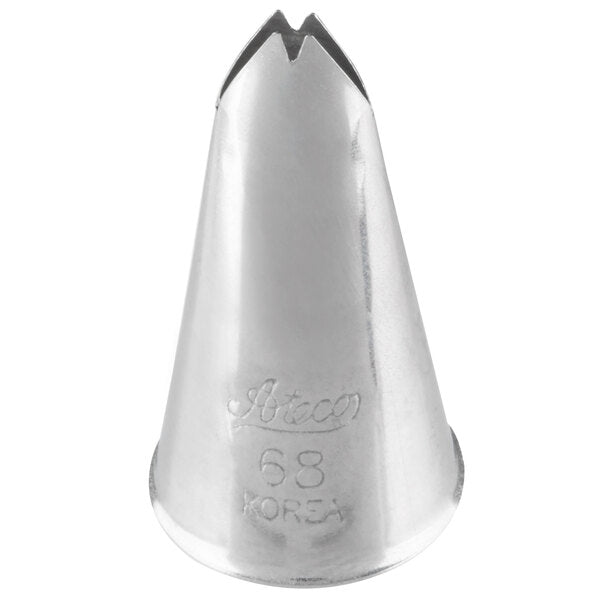 Ateco #68 Leaf Piping Tip – Leaf Decorating Tip for Leaves, Ruffles & Floral Accents - Stainless Steel Cake Decorating Tip