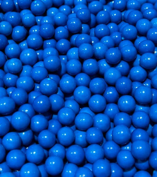 Blue Crispy Chocolate Candy Pearls – Cake & Cupcake Topping