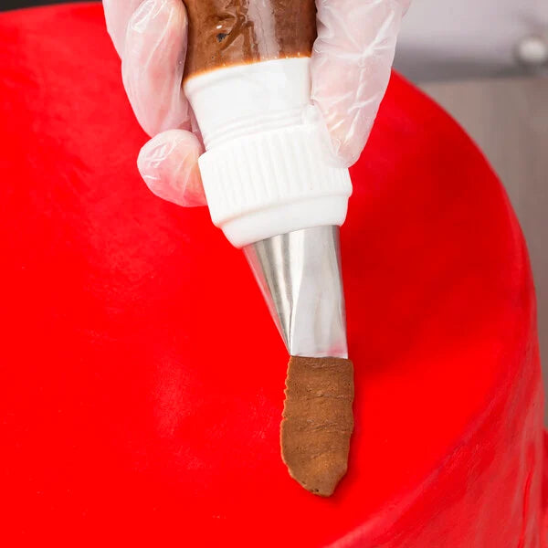 Large Roses, Petals & Ruffles Piping Tip - Wilton #128 Petal - Stainless Steel Cake Decorating Tip