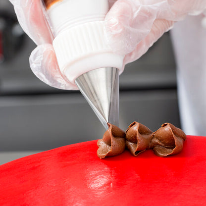 Large Roses, Petals & Ruffles Piping Tip - Wilton #128 Petal - Stainless Steel Cake Decorating Tip