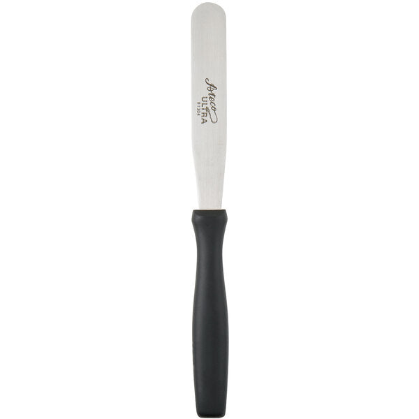 Ateco 1304 Small Straight Icing Spatula – 4.25-Inch Stainless Steel Blade & Plastic Handle