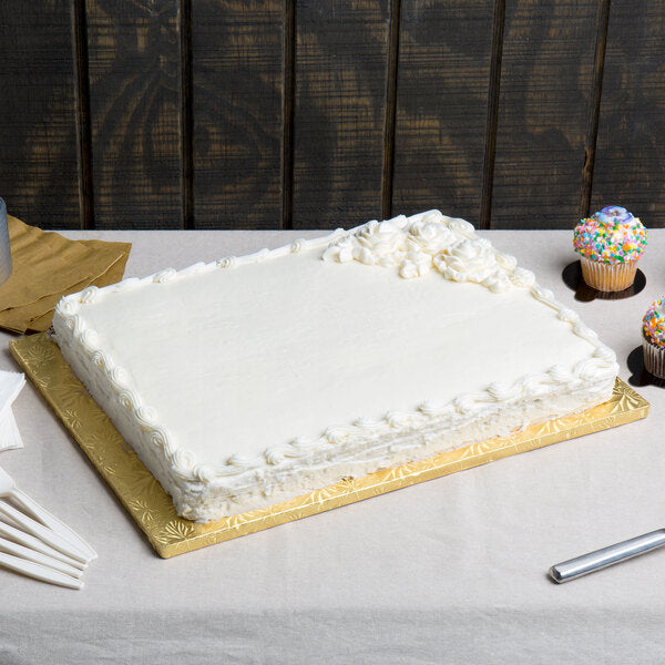 Enjay Half Sheet Cake Drum 1/2 Inch Thick