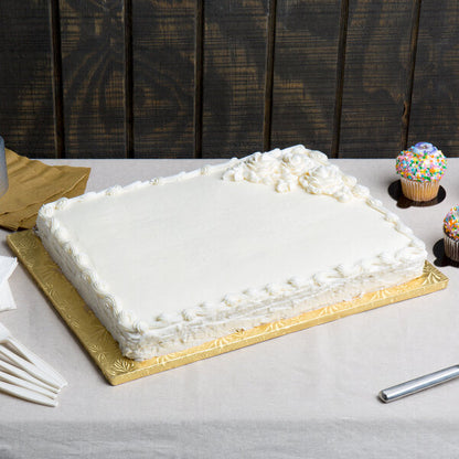 Enjay Half Sheet Cake Drum 1/2 Inch Thick