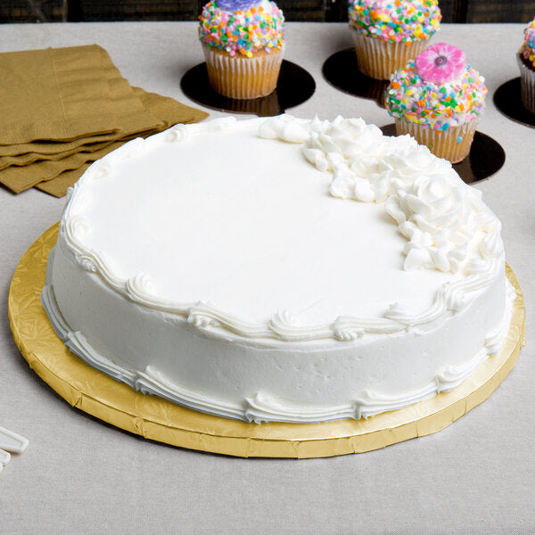 Enjay Gold Round Cake Drum 1/2 Inch Thick