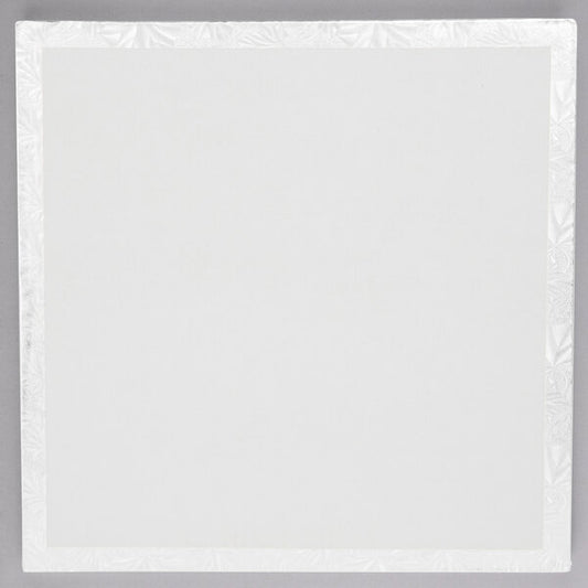 Enjay White Square Cake Drum 1/2 Inch Thick