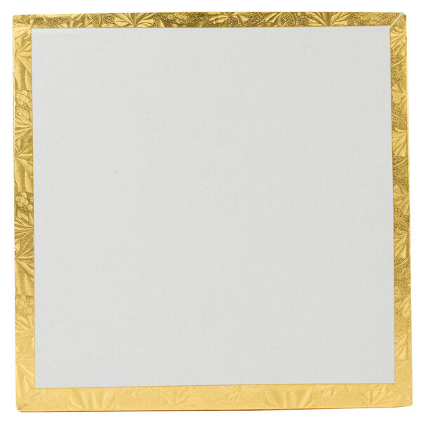 Enjay Gold Square Cake Drum 1/2 Inch Thick