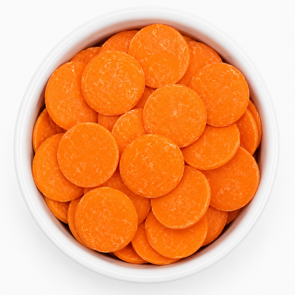 Merckens Chocolate Wafers - Orange