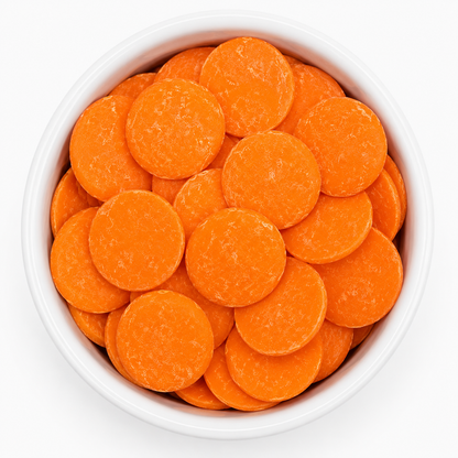 Merckens Chocolate Wafers - Orange