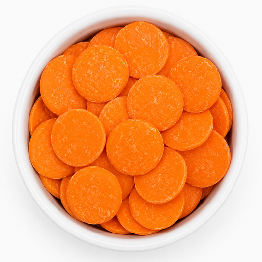 Merckens Chocolate Wafers - Orange