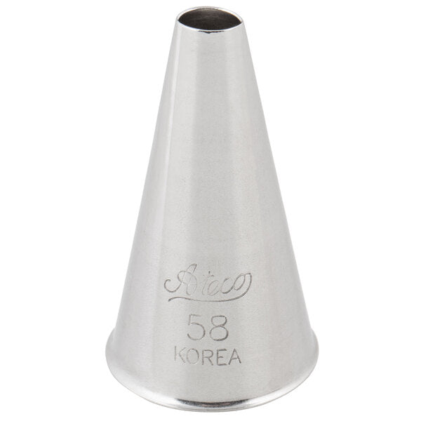 Extra-Wide Calligraphy & Oval Lines Piping Tip – Ateco #58