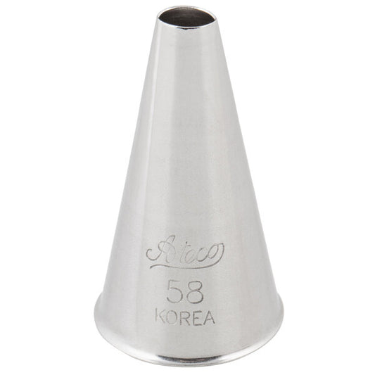 Extra-Wide Calligraphy & Oval Lines Piping Tip – Ateco #58