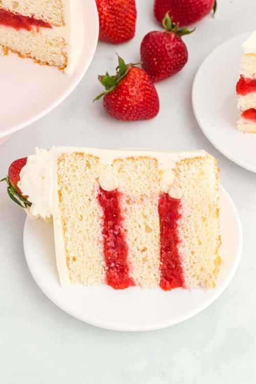 Cake Filling Strawberry