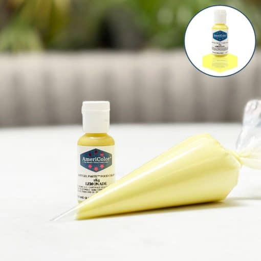Americolor Soft Gel Paste Food Coloring .75 Lemonade