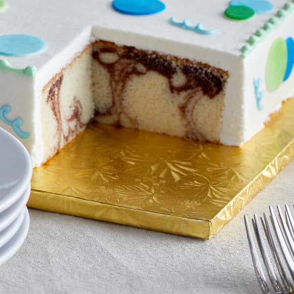 Enjay Quarter Sheet Cake Drum 1/2 Inch Thick