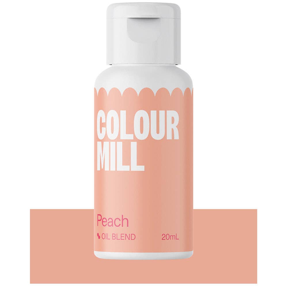 Colour Mill Oil-Blend Food Coloring, 20 Milliliters, Peach