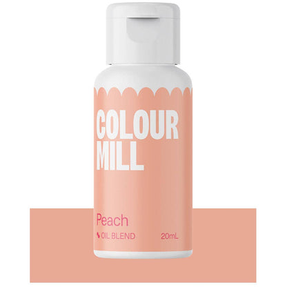 Colour Mill Oil-Blend Food Coloring, 20 Milliliters, Peach