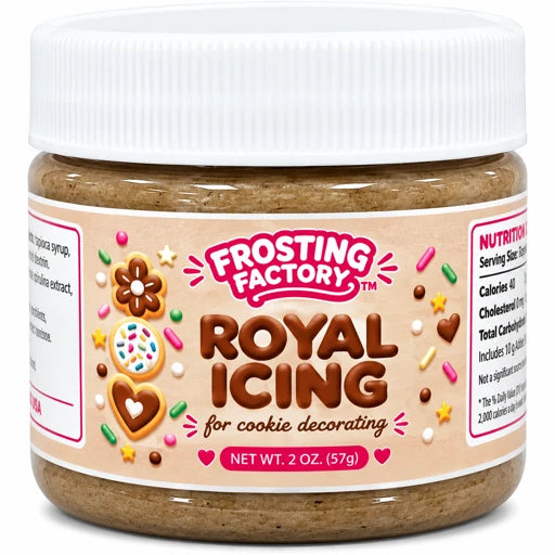 All Natural Brown Cookie Icing by Frosting Factory 2 oz