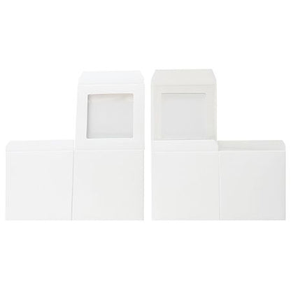 Cupcake Box Single White 5 Count