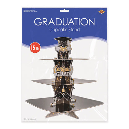 Cupcake Stand for Graduations 3 Tiered