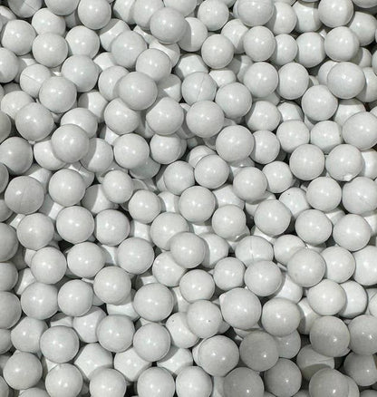 Beemax Chocolate Candy Ball Shape WHITE Crispy Shell BULK