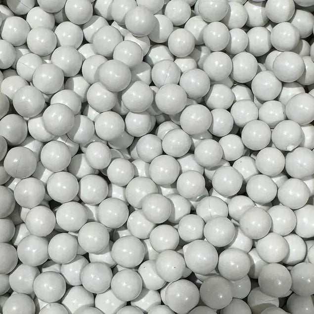 White Chocolate Pearls with Crispy Shell for Vintage & Lambeth Cakes – 10mm