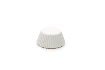 Fox Run Mini White Cupcake Liners, Set of 75, 1.75"