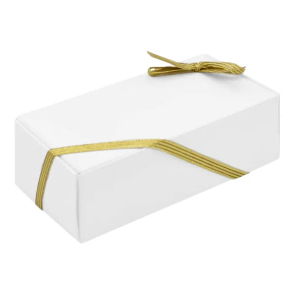 Sweets Ribbon Gold Elastic Candy Box Ribbons with Pre-Tied Bow, 16-Inch, 5-Pack ...