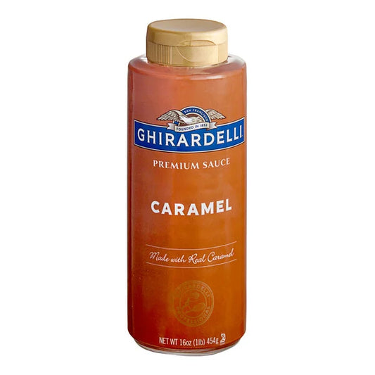 Ghirardelli Caramel Sauce 16 oz for Ice Cream & Sundaes