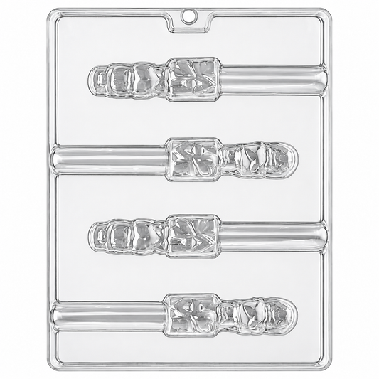 Valentine Boy & Girl Chocolate Pretzel Rod Mold