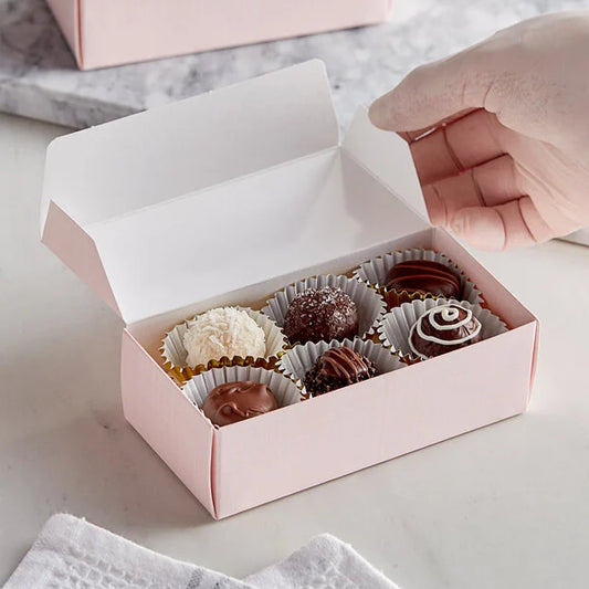 Pink Linen Box 1/2 lb 5 count