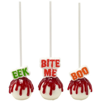 Edible Decorations Halloween Fright 1.5in 3-Count