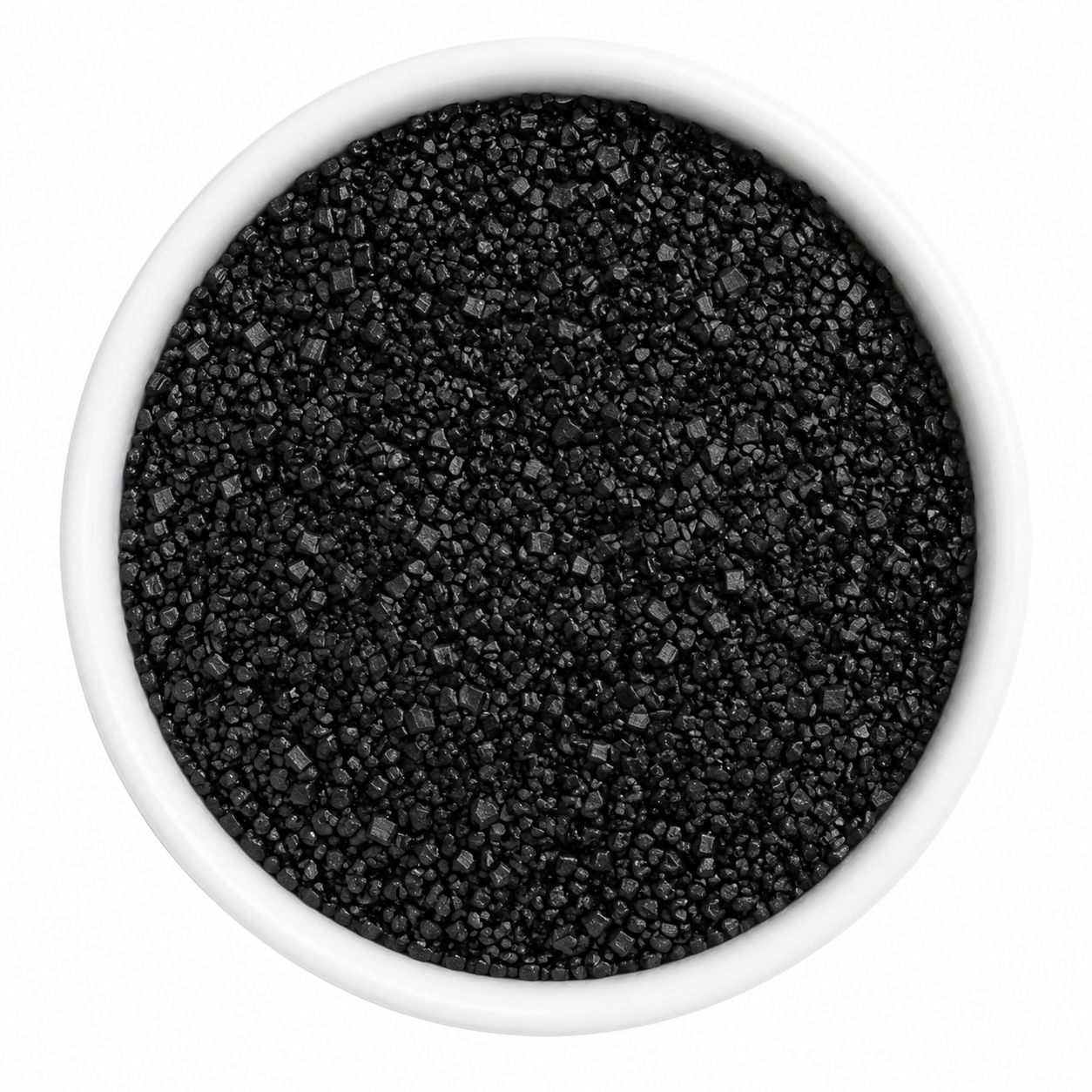 Black Coarse Sugar Crystals